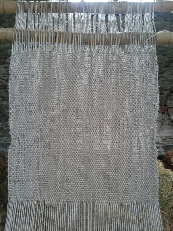 Linen on the loom